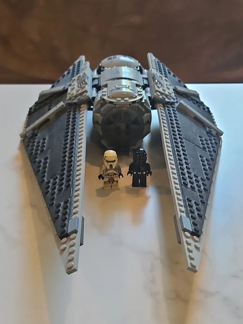 LEGO Star Wars TIE Stiker 75154 w/ Minifigures As Shown